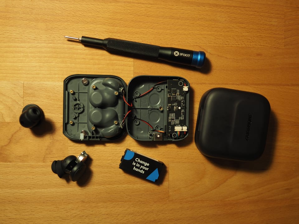 This is what repairable earbuds look like!